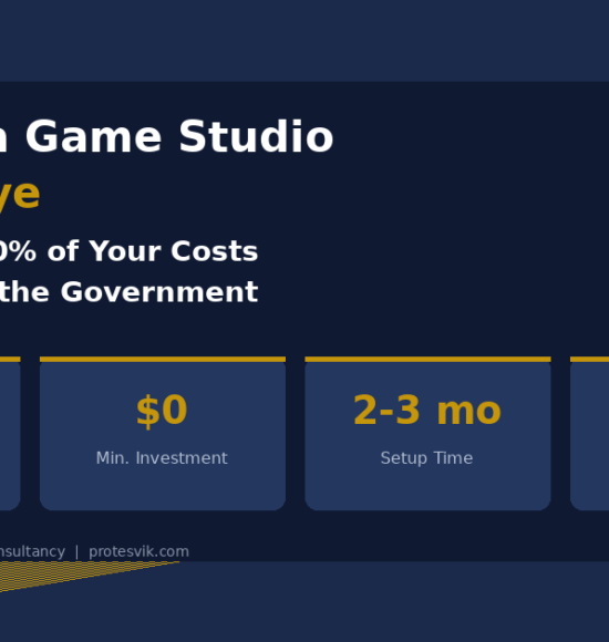 How to Set Up a Game Studio in Türkiye and Get Up to 70% of Your Costs Covered by the Government