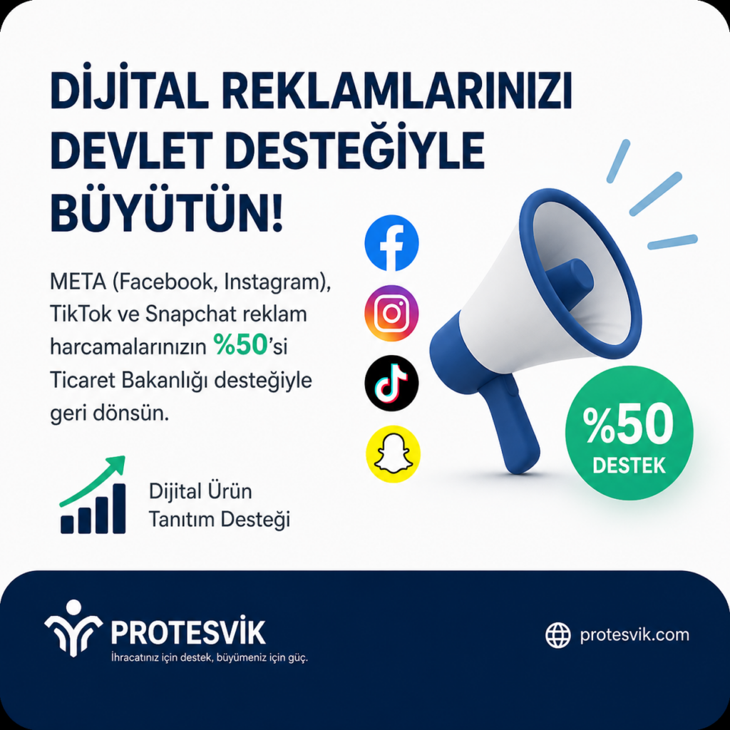 Dijital Reklam Desteği Ticaret Bakanlığı