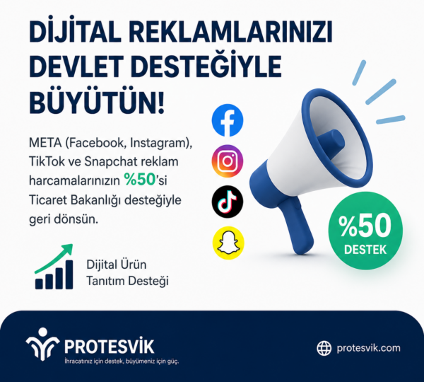 Dijital Reklam Desteği Ticaret Bakanlığı