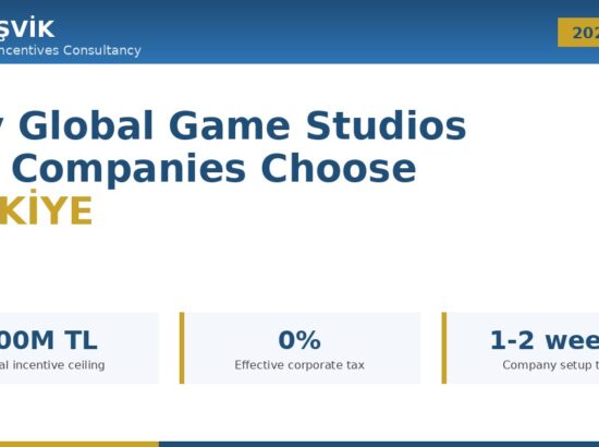 Why Global Game Studios & IT Companies Are Choosing Türkiye in 2026: A Strategic Decision Guide