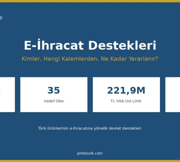 E-ihracat destekleri 2026, 5986 sayılı Karar kapsamında destek oranları, hedef ülkeler ve üst limitler